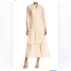 NSR Simone Two Tier Maxi Dress NWT